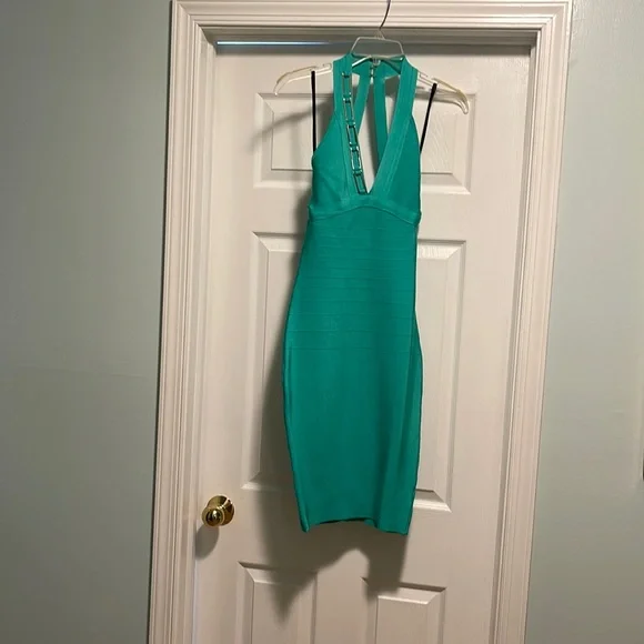 Marciano | Dresses | Marciano Cressida Bandage Dress Aqua Green Size S